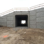 Precast Concrete Culvert with Bridge Construction