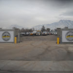 Custom Precast Fence with Personalized Sign