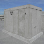 Stamped Concrete Precast Vaults
