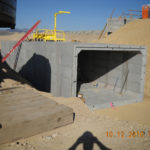 Precast Culvert Construction Site
