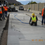 Highway PCPP Construction and Sound Barriers