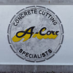 A-Core Personalized Concrete Sign