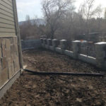 Precast Fence New Construction House
