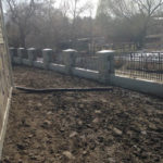 Residential Precast Concrete Fence
