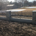 Block Wall Concrete Fence Panels