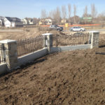 Precast Concrete Utility Fence