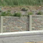Retaining Wall Concrete Barrier